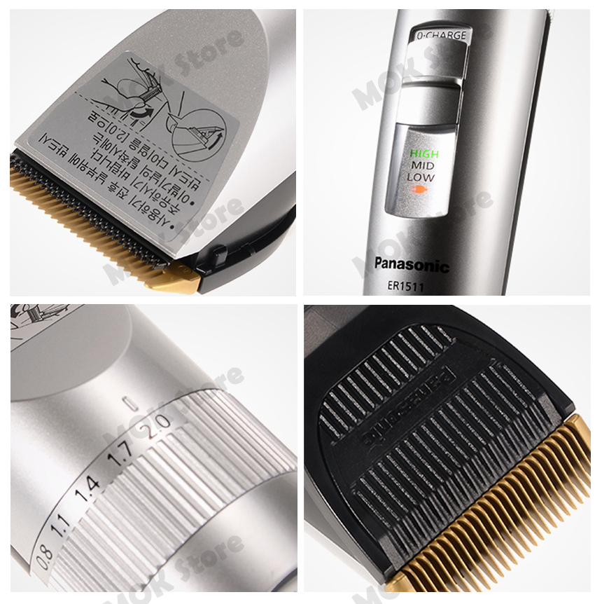 PANASONIC ER1511S Professional Reusable Cordless Hair Clippers